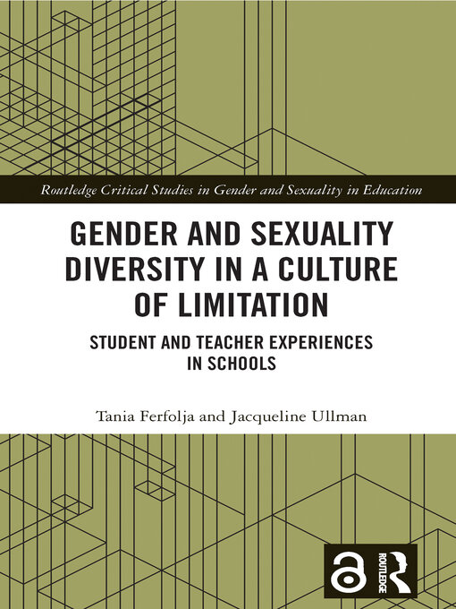 Cover of Gender and Sexuality Diversity in a Culture of Limitation